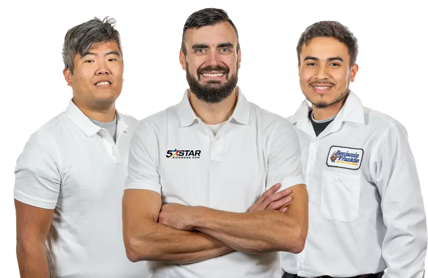Professional plumbing team serving Richmond homeowners with expert plumbing services